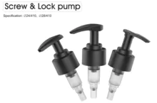 All Series screw &amp; lock pump