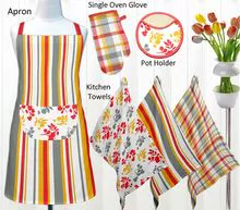 Kitchen Linen - Aprons, Tea Towel, Pot holders, Oven Mitts etc.,