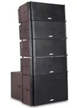 Double 10-inch two-point line array speaker system LA210A
