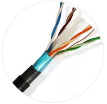 Cable LAN Cat5e UTP Cable Ethernet Cable De comunicación