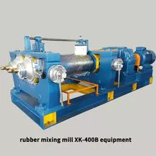 New type bearing type open mill, XK-400B rubber mixer, high quality rubber mechanical rubber breaker, rubber mixer
