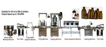 Linha de enchimento líquido e linha de embalagem - Máquina de enchimento líquido