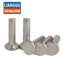 Remaches de aluminio de acero inoxidable de titanio hueco sólido de precisión