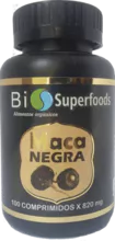 Maca preta 100 comprimidos mastigáveis x 820 mg