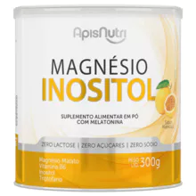 Magnésio Inositol 300g Sabor Maracujá - ApisNutri