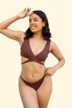 Set top de baño y braguitas Máncora