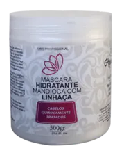 Máscara Hidratante Mandioca com Linhaça 500 gr (17,6 fl. Oz)