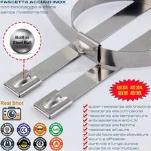 High Quality Industrial Strength 304, 316, 316L Grade Stainless Steel Metal Wire Cable Zip Tie Wrap