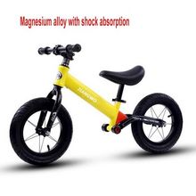 Carro de equilíbrio infantil com armação de liga de magnésio, scooter infantil