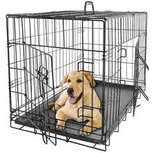 Steel Wire Mesh Cage Playpen Dog Transporter with 