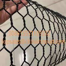 2 redes de alambre de pollo para trabajos de proceso, malla hexagonal galvanizada (*, 33,7 x 203,2 cm)