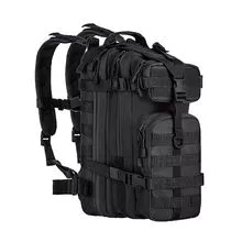 Invictus Black Military Assault backpack