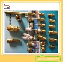 Auto lubricación manual placas aceite libre piezas personalizado molde