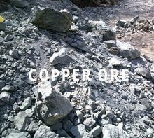 Natural minério de cobre