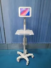 with lock low center of gravity can rotate 360 degrees Ipad mobile trolley