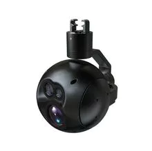 Infrared laser ranging, positioning and tracking drone gimbal