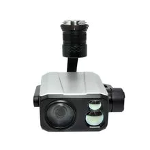 Câmera de cardan óptico com zoom de 30x com análise de posicionamento GPS de alcance a laser para rastreamento de objetos