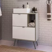 Mueble de baño Nordic 60cm con patas
