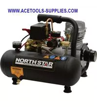 便携式电动空气压缩机 -Northstar- 3/4 HP，1 加仑热狗，1.3 CFM