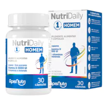 NutriDaily MAN 复合维生素 500 毫克 30 粒 - ApisNutri