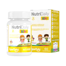 NutriDaily 儿童 60 Comp Tutti Frutti 咀嚼片 ApisNutri