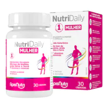 NutriDaily MUJER Multivitamínico 500mg 30 Caps - ApisNutri