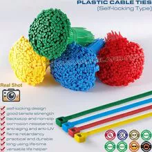 Premium Quality Polyamide Nylon Plastic Cable Tie 4 Inch Length 100mm x 2.5mm Heavy Duty 18lbs