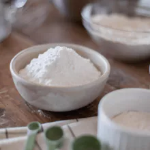 Açúcar de confeiteiro orgânico