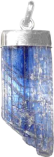 Blue Kyanite Pendant with Sterling Silver