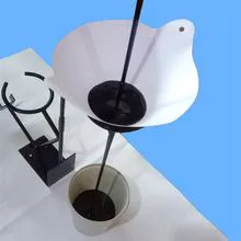 Embudo de papel 160gPapel de filtro desechable de 125 micras