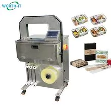 La cinta de impresión de la prensa de flejado promocional de la marca envuelve el flejado