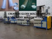 máquina de extrusión de perfiles tubo de pantalla de PC