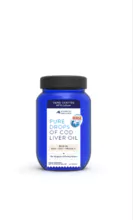 PURE DROPS OF COD LIVER OIL, 90 CAPSULES , 100 MG