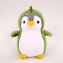可爱的企鹅毛绒玩具
