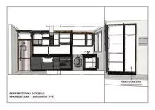 Wardrobes, bunk racks, created bides, counter, aereos, beds