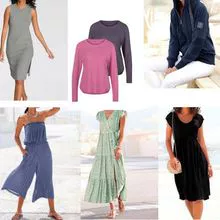 1.80 € summer mix—a wide selection of men’s and women’s clothing from well-known European brands