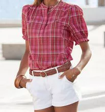 €2.30 — Stock Women's Blouses, Summer, Spring, and Autumn Seasons, Minimum Order from 20 pcs
