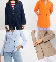 A partir de 4,50 €: Blazers largos de mujer (invierno, otoño, primavera) – ¡Envío rápido a todo el mundo!