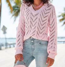 2,90 € — Suéteres de mujer Mix Stock de catálogos alemanes, temporadas de otoño, invierno y primavera, pedido mínimo a partir de 20 piezas