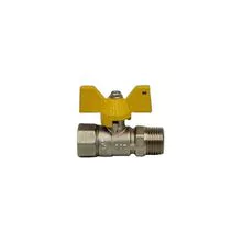 1/2" Male x Female Npt Brass Gas Ball Valve