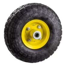 PU 4.10-4 3.50-4 Pneu 4'' Roda de furo 