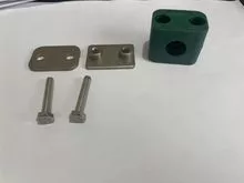 Light pipe clamp