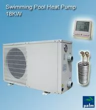 Swimming pool heat pump heater
