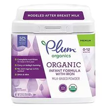 Fórmula infantil Plum Organics Grow Well