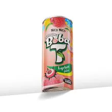 Popping Boba Tea With Lychee Juice | Can, 320Ml