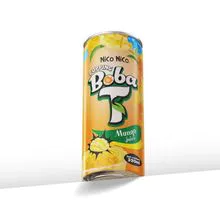 Popping Boba Tea With Mango Juice | Can, 320Ml