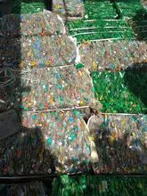 Reciclaje de chatarra de botellas de PET