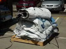 pvc flex banner, used pvc banner, pvc banner scrap,used pvc banner scrap
