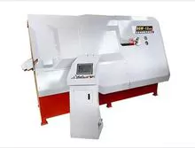 Máquina de dobra de aro de barra de aço CNC automática completa