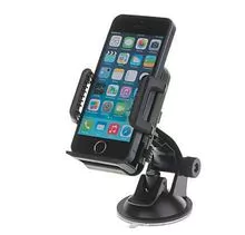 Universal Car Mount Suporte Móvel de telefone para iPhone 6/6 + / 5s / 5c, Samsung Galaxy S5 / S4 / S3 / Nota 4/3, Google Nexus 5/4